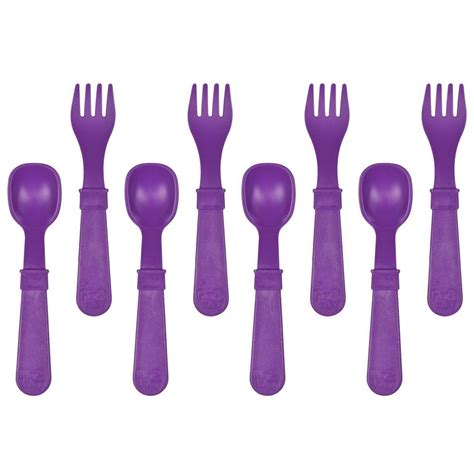 Utensil Set - 4 Forks & 4 Spoons
