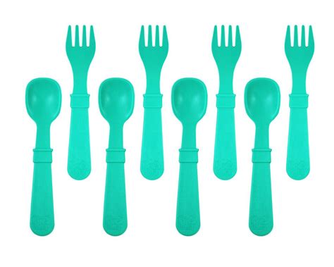 Utensil Set - 4 Forks & 4 Spoons
