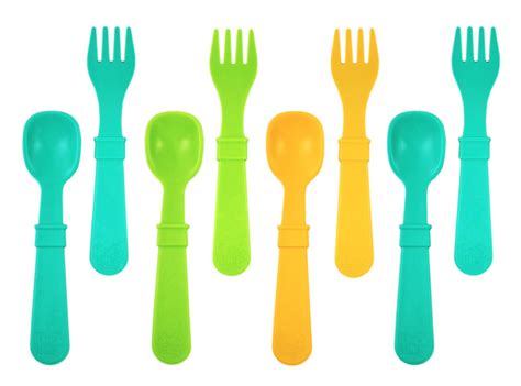 Utensil Set - 4 Forks & 4 Spoons
