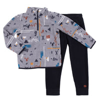 Two Piece Microfleece Base Layer Set - Boys size 14 only