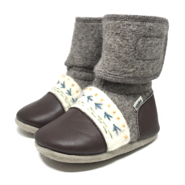 Felt Wool Booties