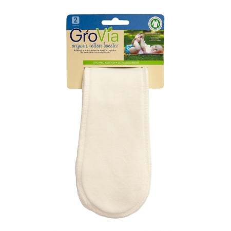 Organic Cotton Booster for Cloth Diapers (2 pk)