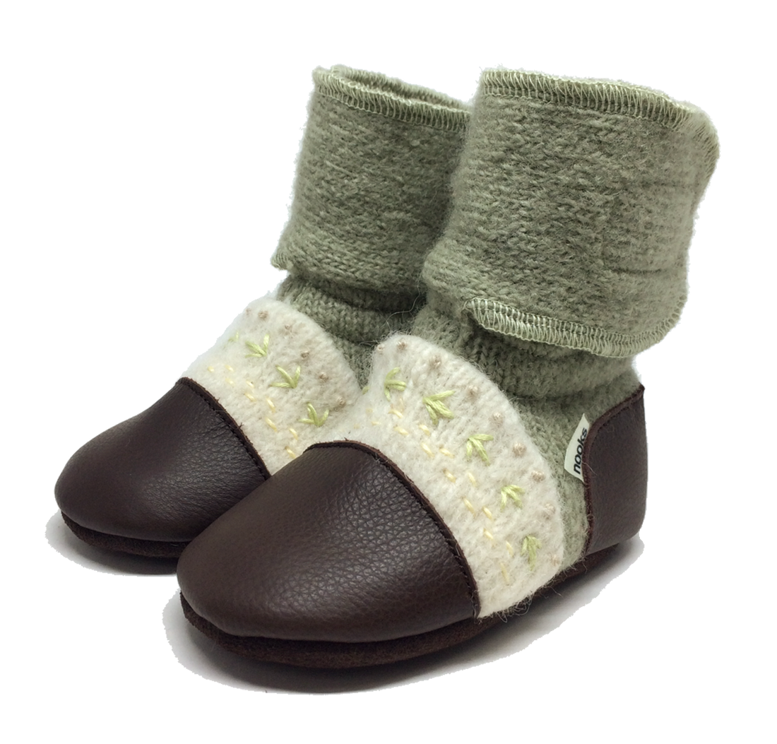 Felt Wool Booties
