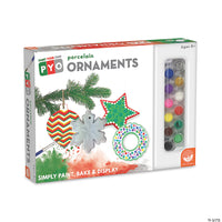 Paint Your Own Porcelain Christmas Ornaments