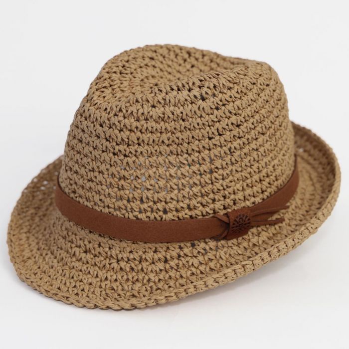 Fedora Straw Hat