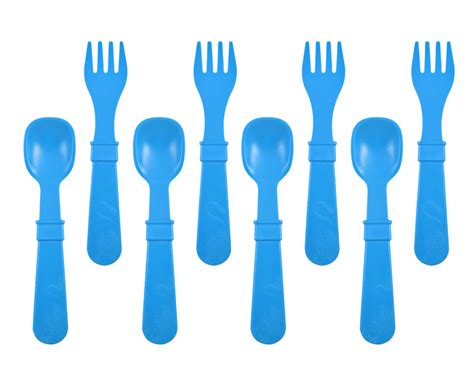Utensil Set - 4 Forks & 4 Spoons