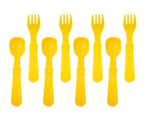 Utensil Set - 4 Forks & 4 Spoons