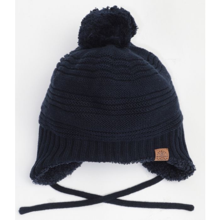 Knitted Pom Pom Winter Hat