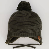 Knitted Pom Pom Winter Hat