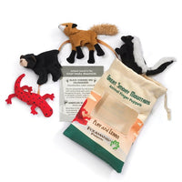 Mini Great Smoky Mtn Animal Set Finger Puppets