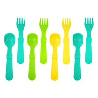 Utensil Set - 4 Forks & 4 Spoons