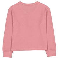 Girls' Long Sleeved Super Soft Thermal Knit Henley