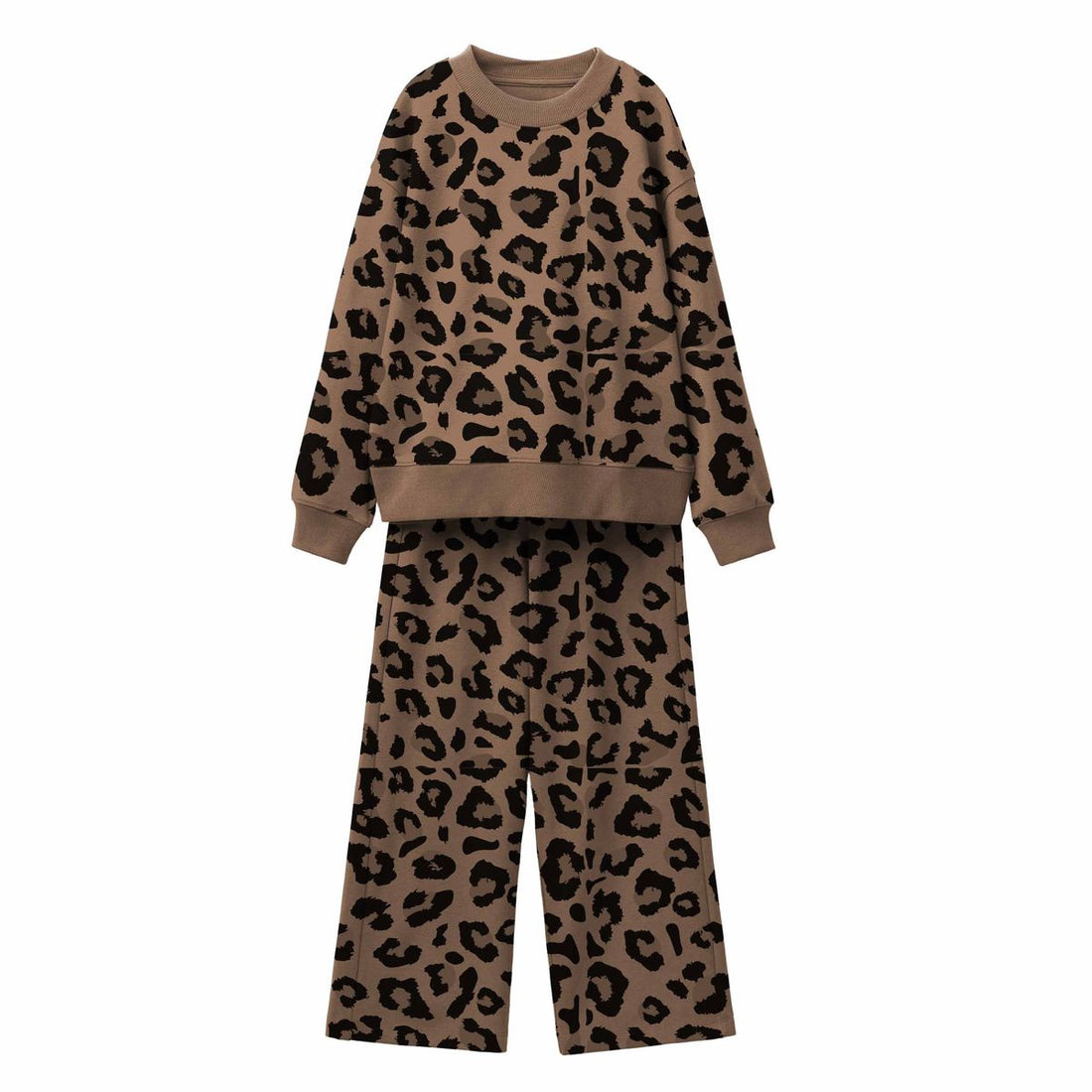Girls' Leopard Print Fleece 2pc Set