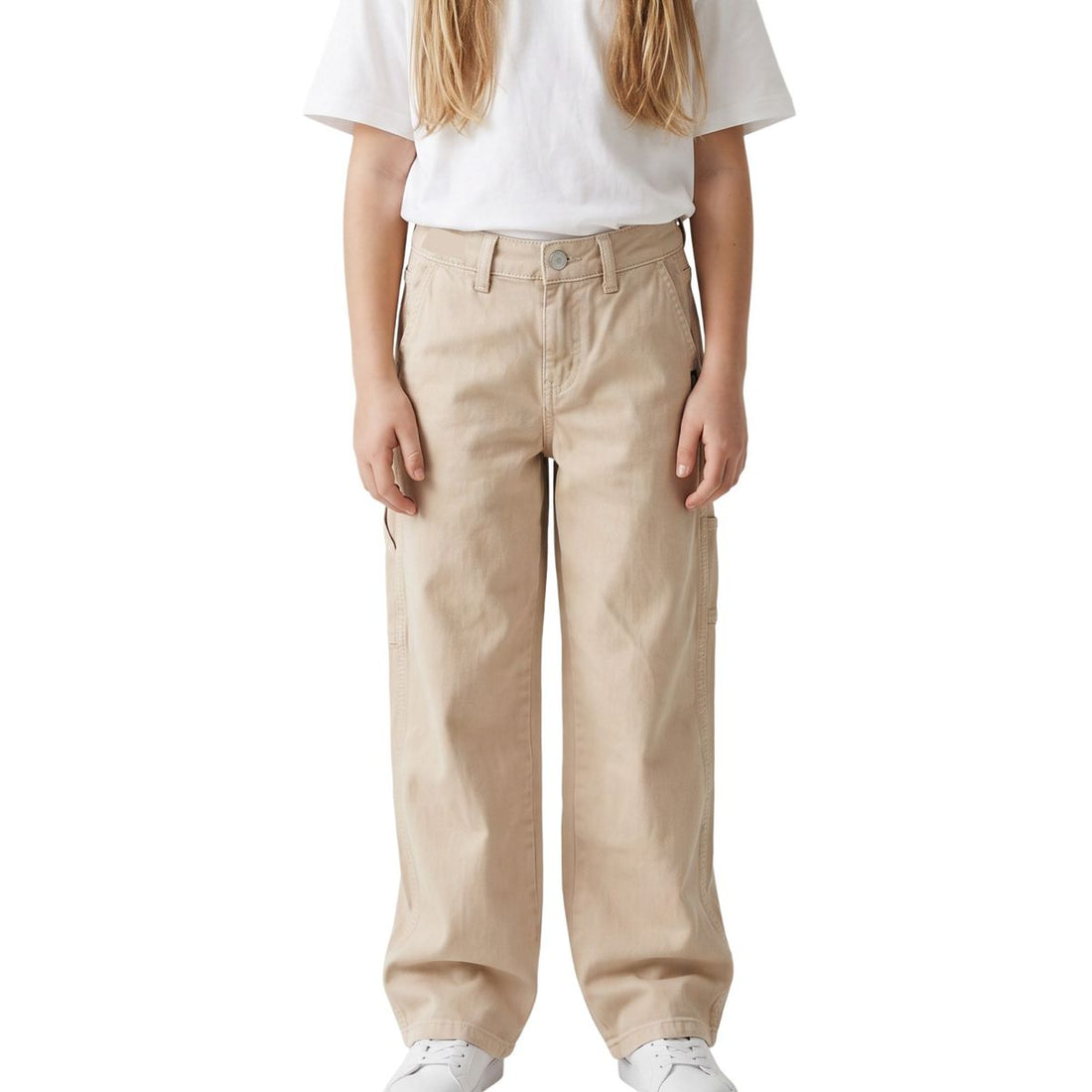 Girls' Cara Wide Leg Carpenter Jeans