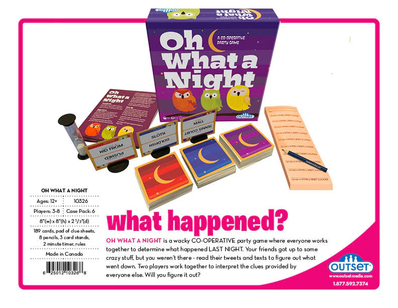 Oh What A Night Game