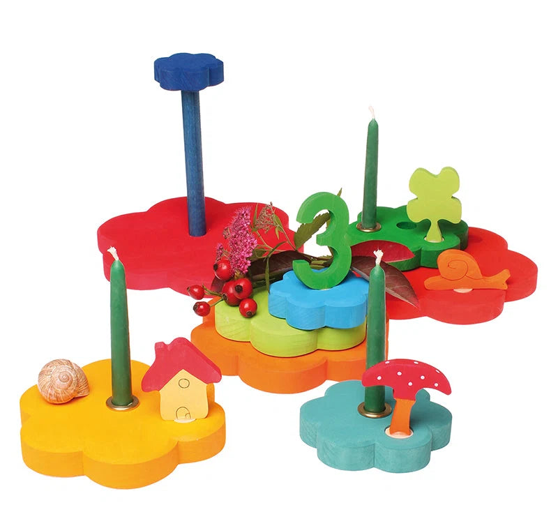 Deco Flower Stacking Tower