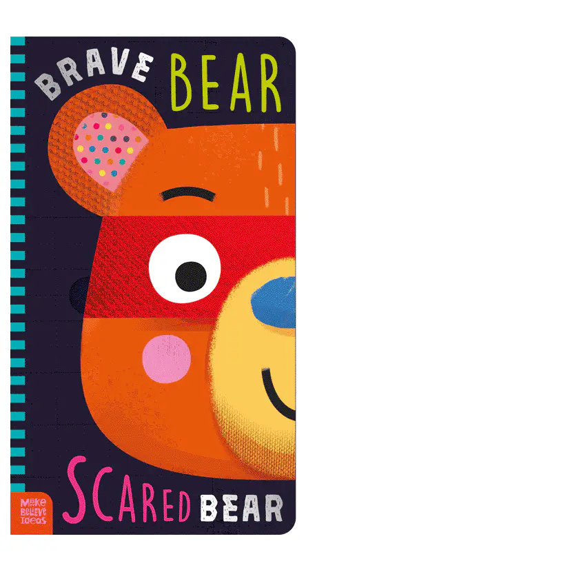 Brave Bear, Scared Bear Board Book