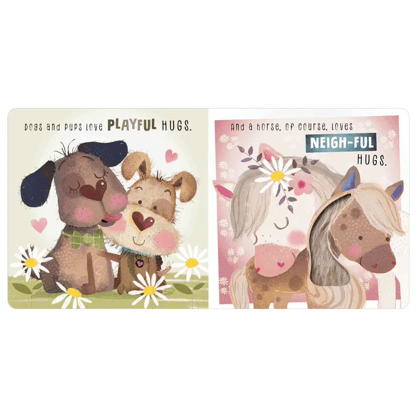 Moms Love Hugs! Board Book