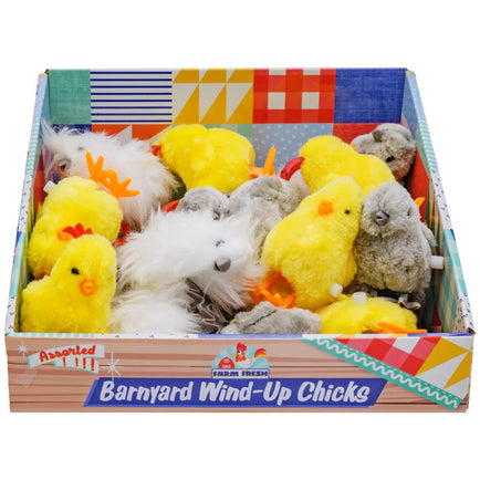 Fuzzy Farm Fresh Wind Up Toys