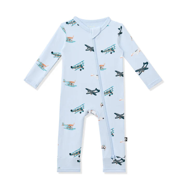 Zippered Romper
