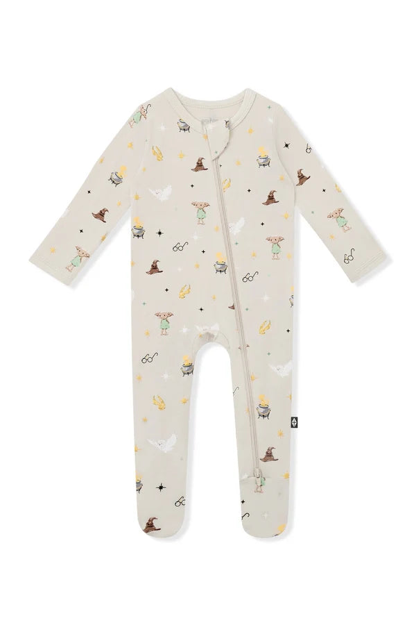 Bamboo Zippered Footie