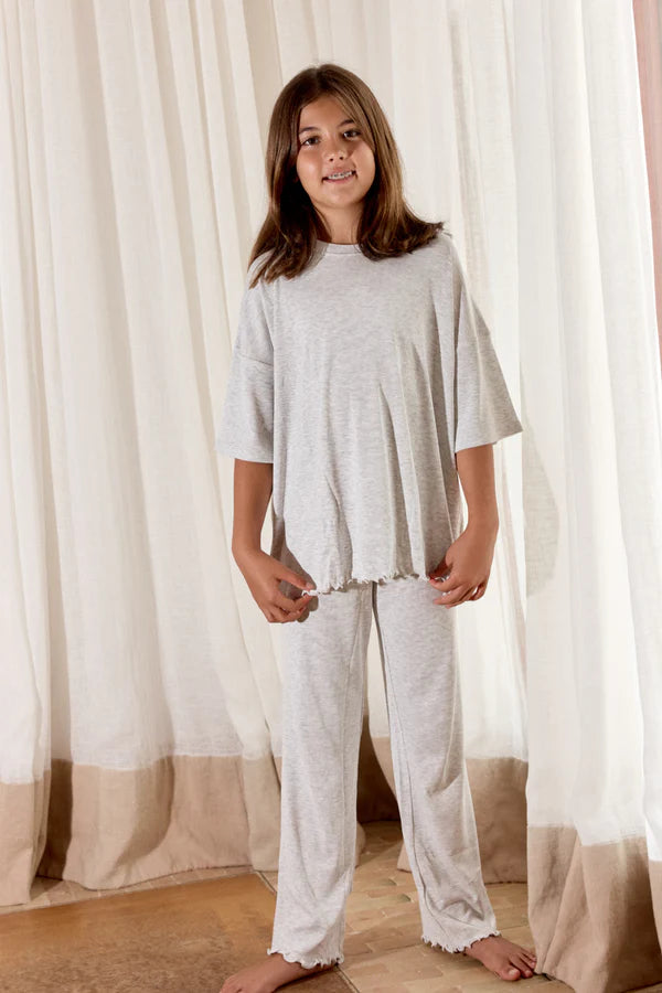 Wide Leg T-shirt & Pant Set