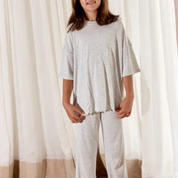 Wide Leg T-shirt & Pant Set