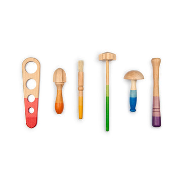 Wood Rainbow Tools