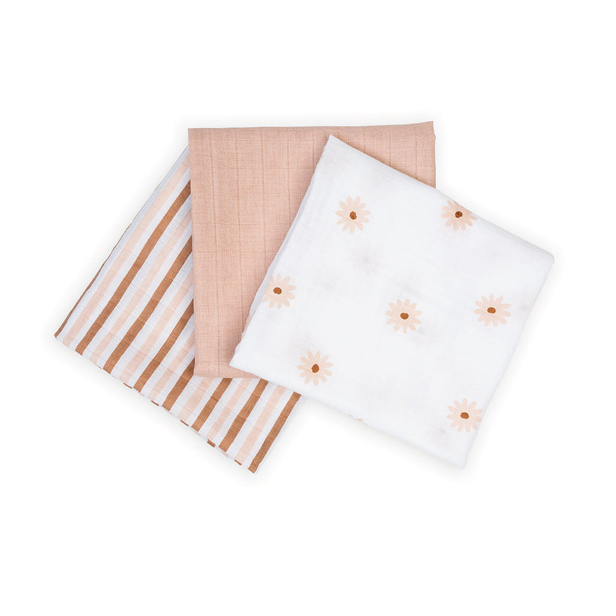 Cotton Receiving Blankets - 3 pack