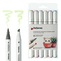 Alcohol Dual Tip Marker Set
