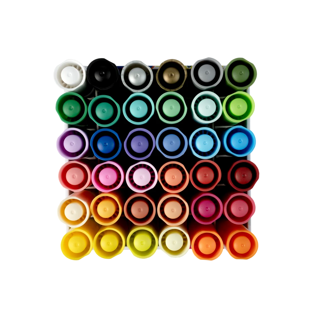 Acrylic Paint Markers – 2 mm Valve Tip (Set of 36)