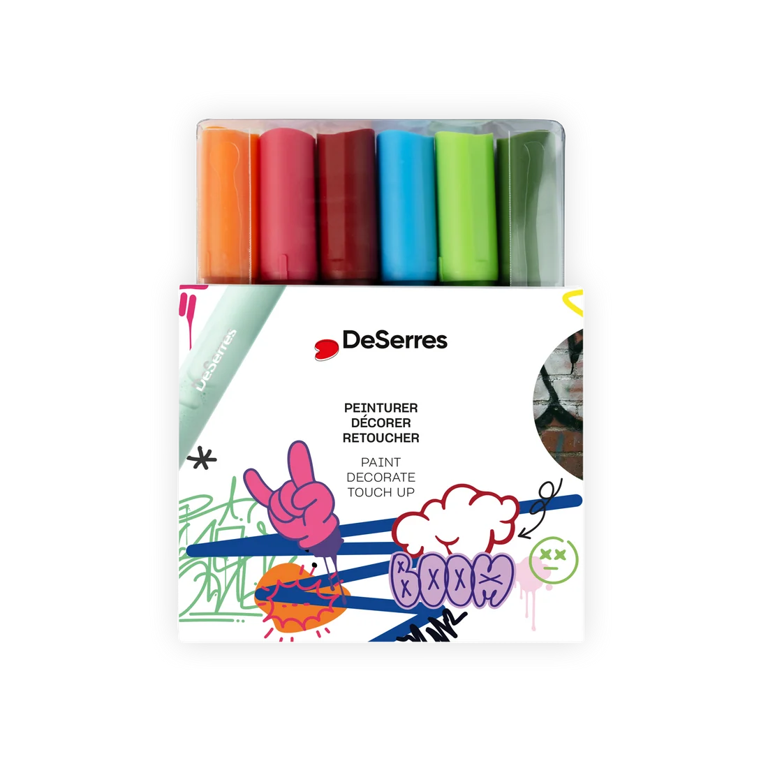 Acrylic Paint Markers – 2 mm Valve Tip (Set of 36)