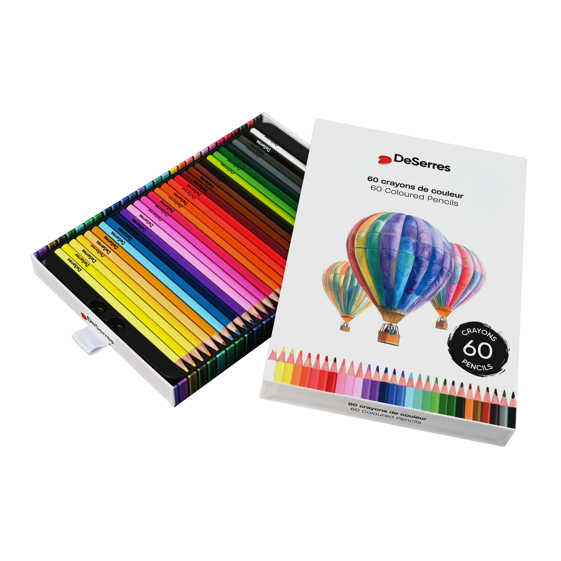 Coloured Pencil Set - 60pc