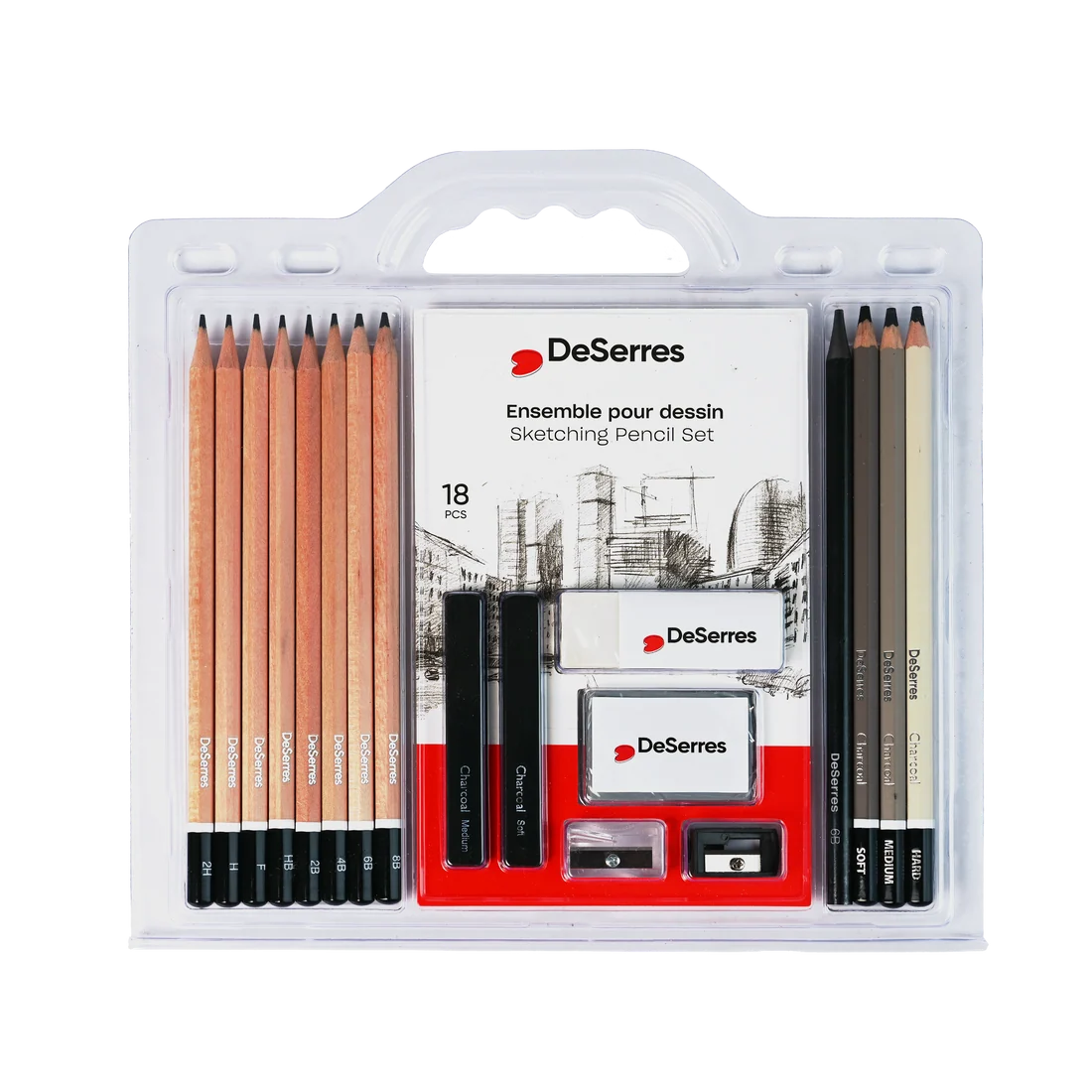 Sketching Pencil Set - 18pc
