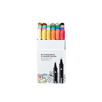 Double Tip Marker Set - 24pc
