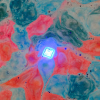Mini Bubble Bath Bombs with Magical Bath Light