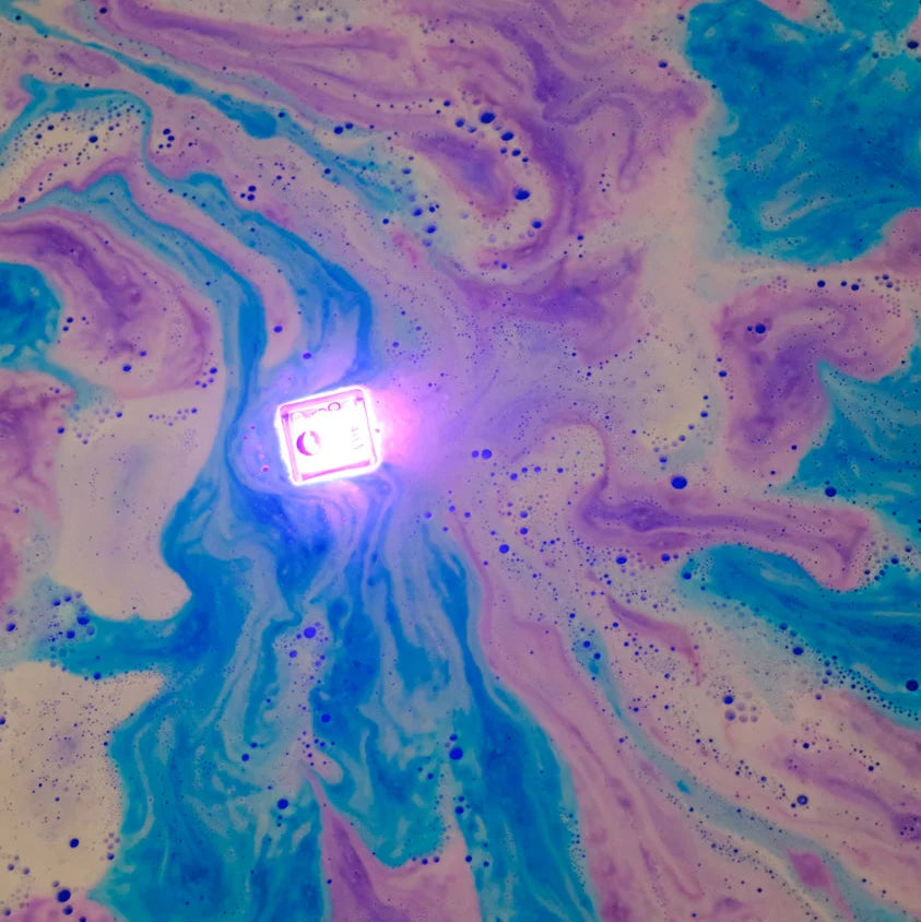 Mini Bubble Bath Bombs with Magical Bath Light