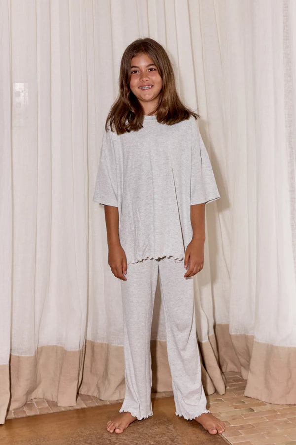 Wide Leg T-shirt & Pant Set