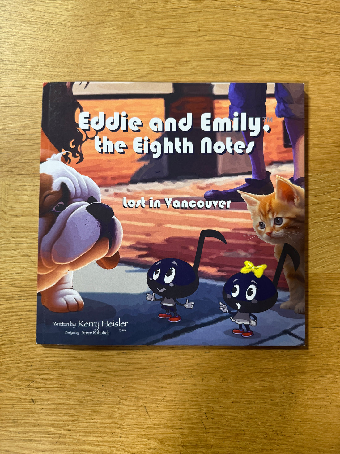 Eddie and Emily, The Eight Notes - Lost in Vancouver Book