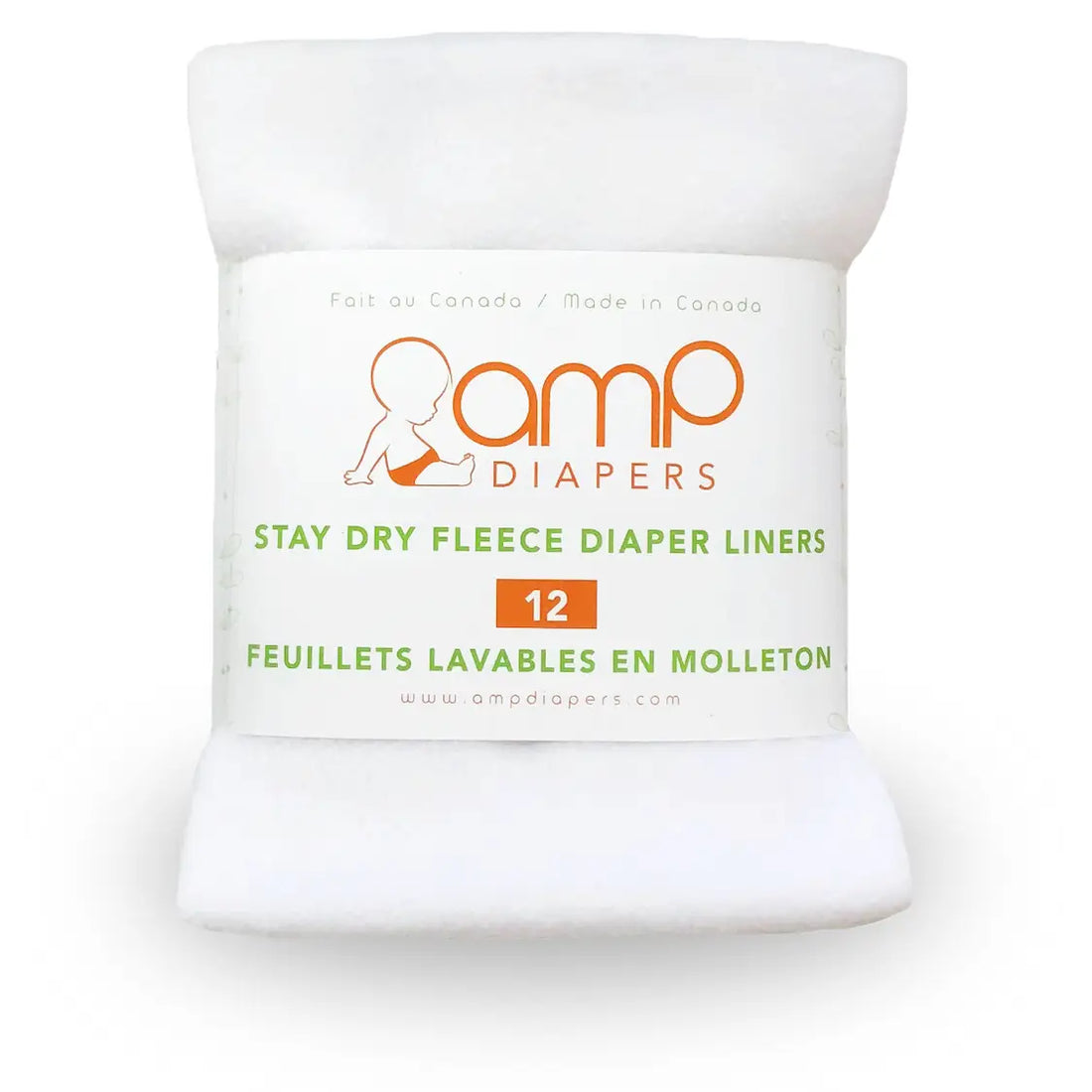 Fleece Stay Dry Liners for Cloth Diapers