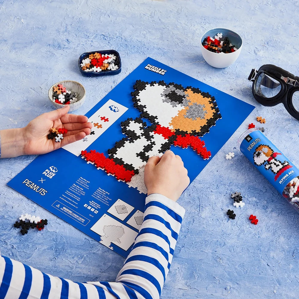 Peanuts Puzzle by Number - 275pc Tube
