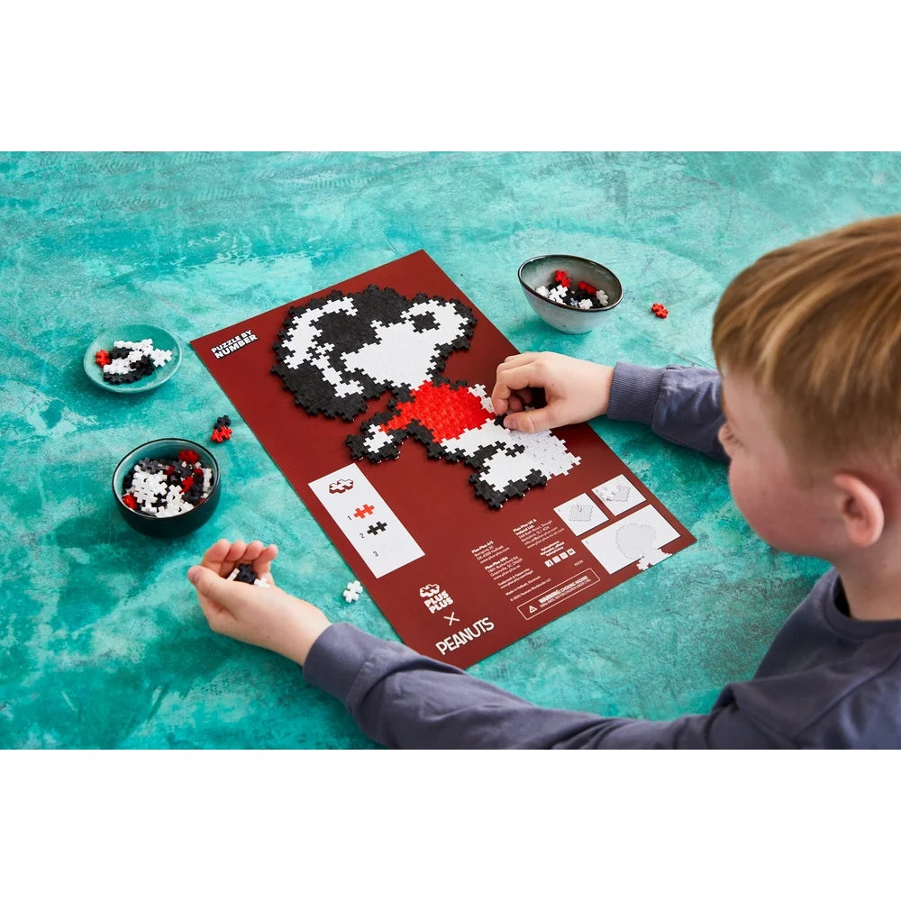 Peanuts Puzzle by Number - 275pc Tube