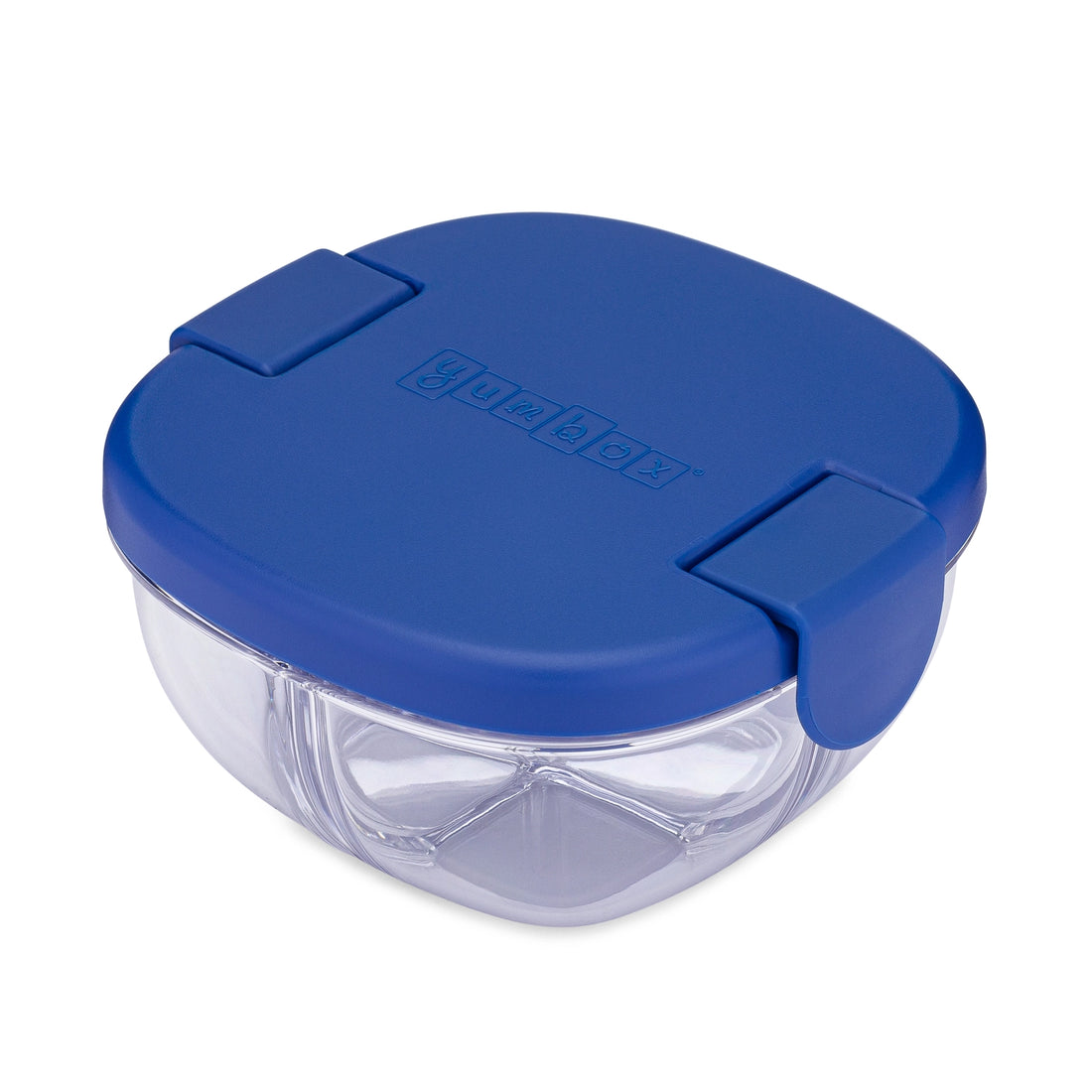 Compact Leakproof Snack Bowl with 3 Compartments