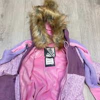 Baby Girls 4 Piece Snowsuit Set - Lavender Mist