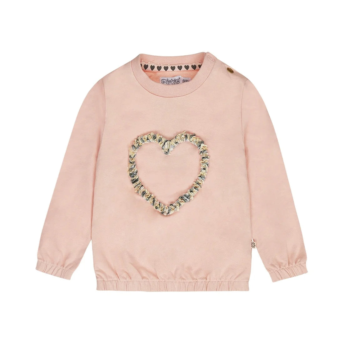 Baby Girls Pink Heart Sweater