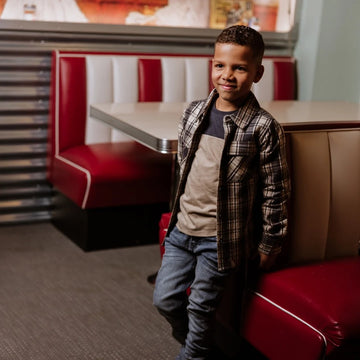 Boy's Faded Wash Skinny Jeans