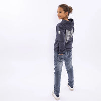 Boy's Faded Wash Skinny Jeans