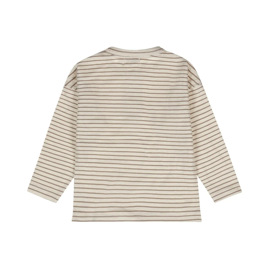 Boy's Long Sleeved Striped Shirt