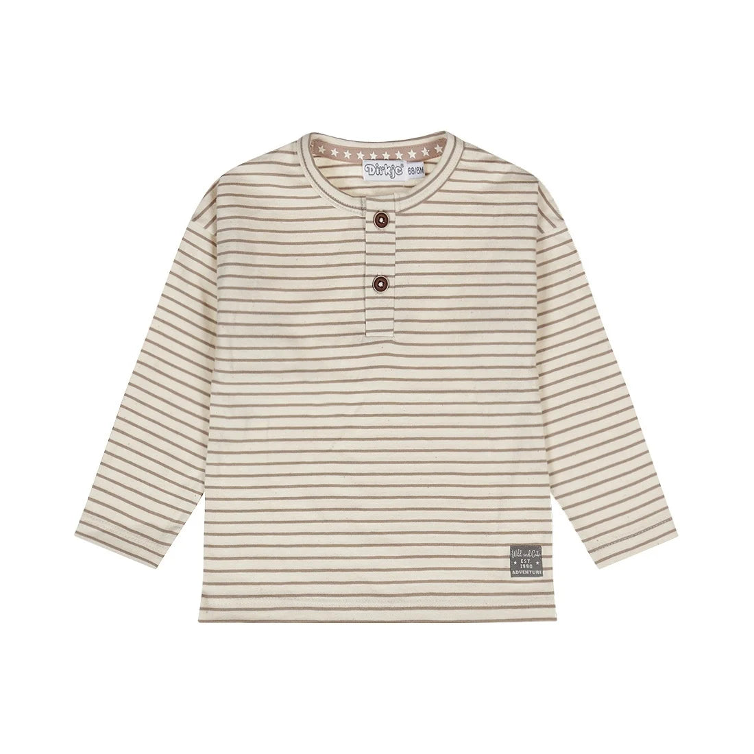 Boy's Long Sleeved Striped Shirt