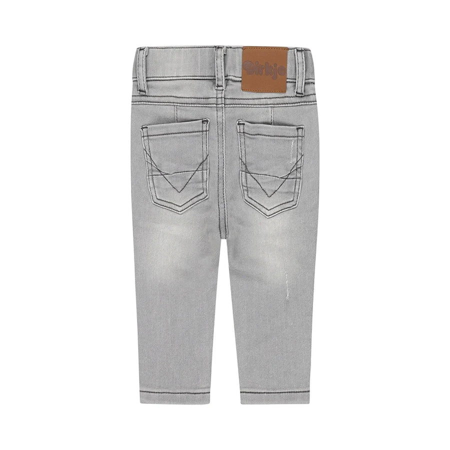 Boy's Grey Tapered Jeans